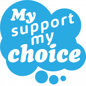 My support my choice logo