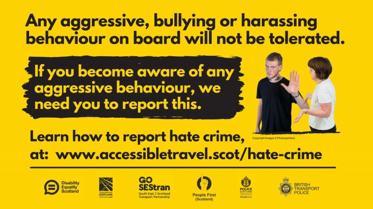 Report Hate Crime poster