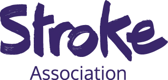 Logo with the words Stroke Association