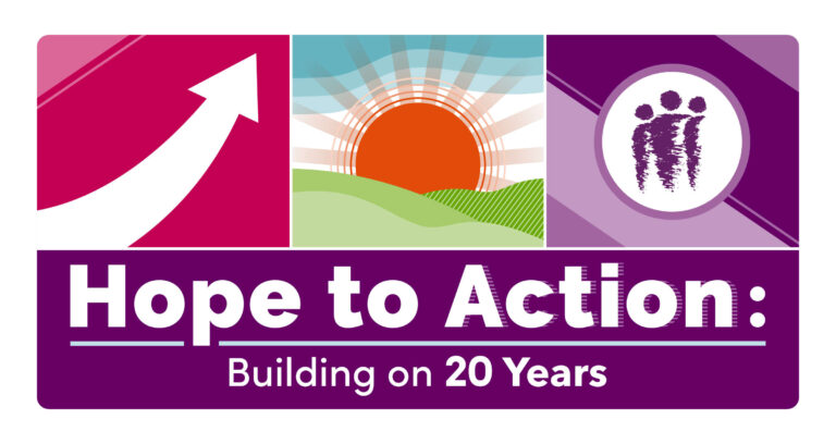 Reads: Hope to action, Building on 20 Years