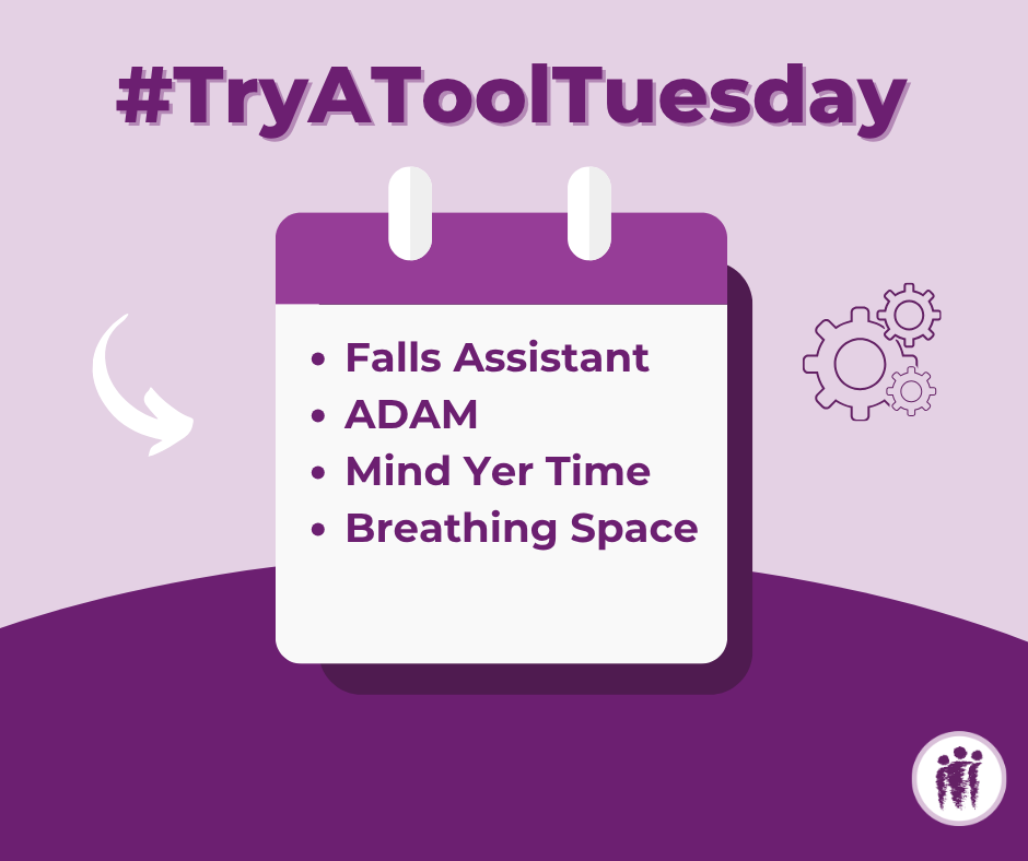 #TryAToolTuesdayFalls Assistant
ADAM
Mind Yer Time
Breathing Space